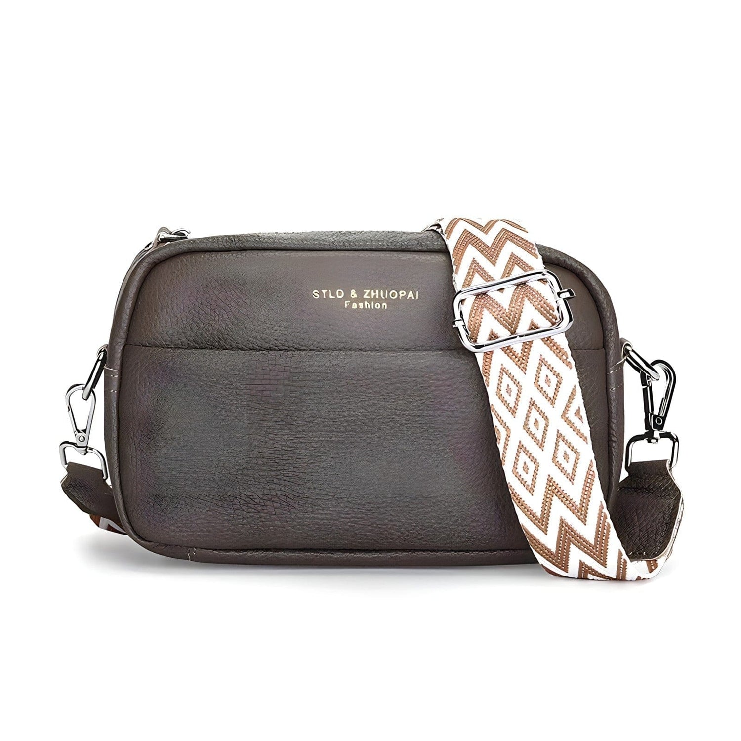 Lively® Gris Sac à bandoulière matelassé avec porte-monnaie | Lively®