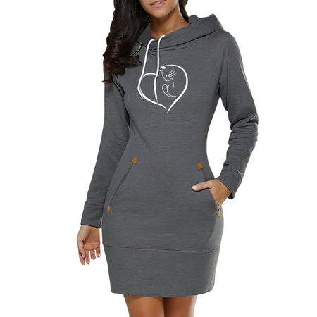 Lively® Vêtements été Gris Foncé / XS Robe pull d'été 2 en 1 | Lively™